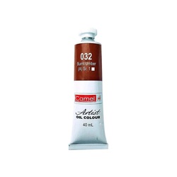 Camlin Artist Oil Colour 40ml - Burnt Umber 032 -1Nos